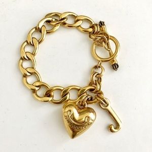 Juicy Couture Charm Bracelet in Gold